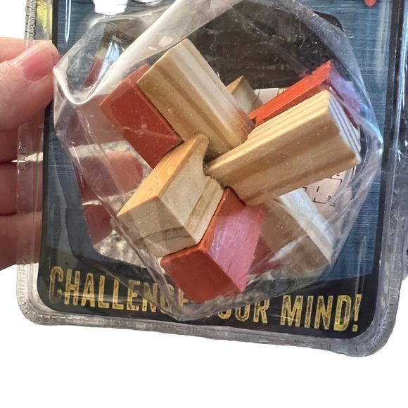 Brain Teaser Casse-Tete Real Wood 3D Puzzle - Picture 7 of 7